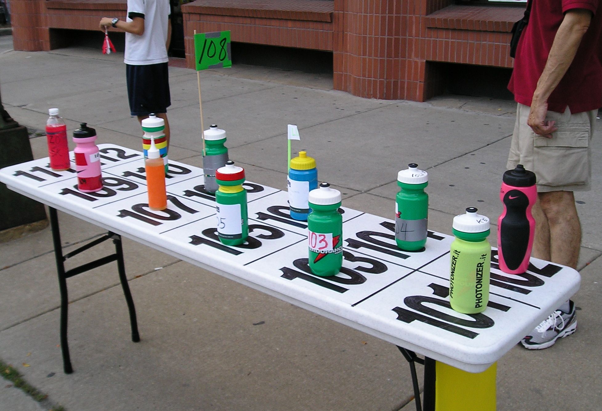 Water Bottle Pros use in Marathon